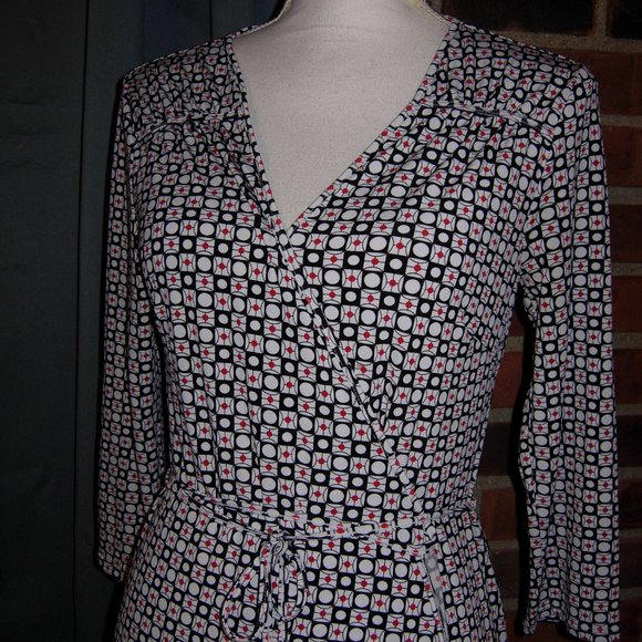George Stretch Wrap Dress S - Picture 2 of 4